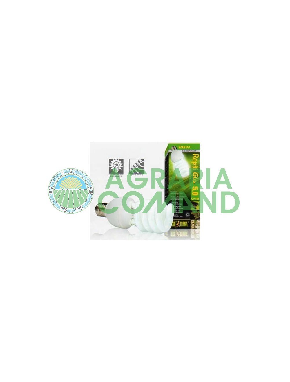 Lampe Repti-Glo 5.0 Exo-Terra Lampe Repti-Glo 5.0 Exo-Terra