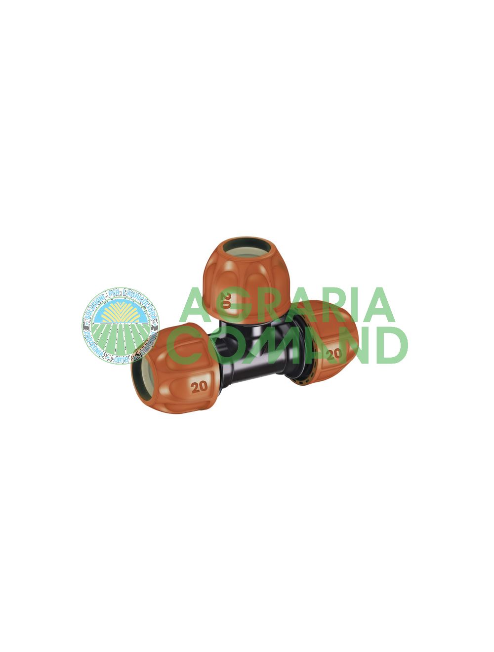 Raccord Claber 90323 pour tuyau de 20 mm