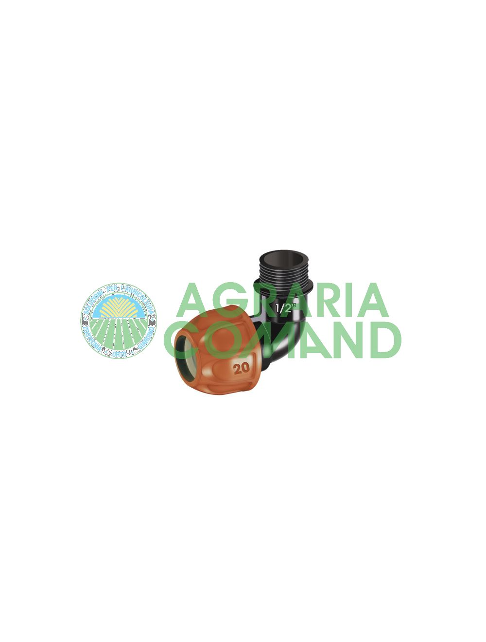 Raccord coudé Claber 90324