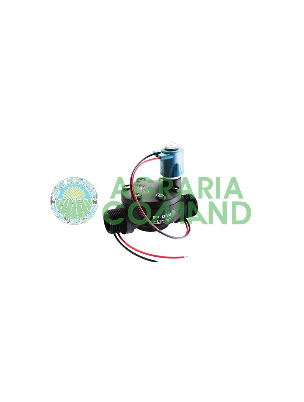 Electrovanne Claber 9 volts avec pas de vis mâle