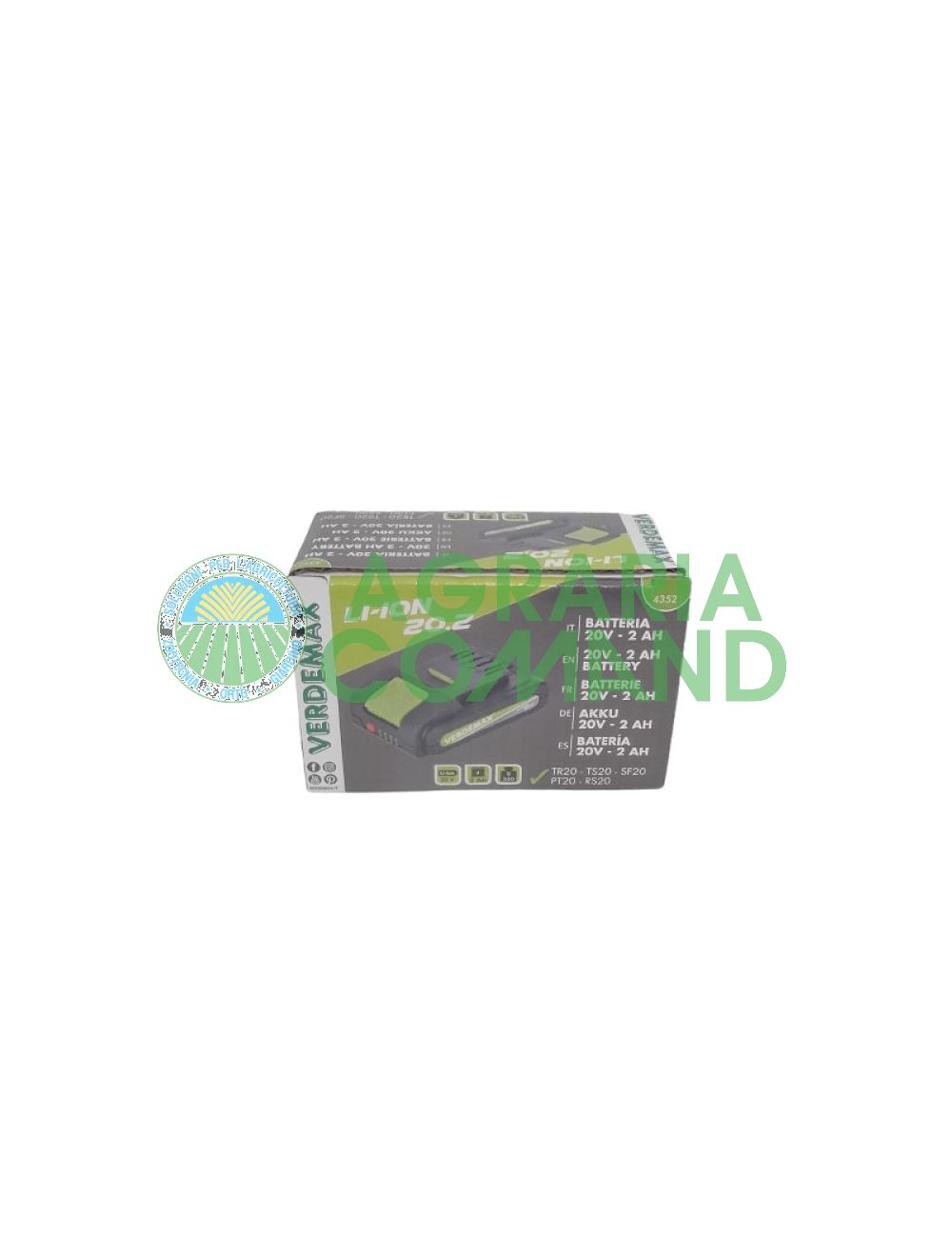 Batterie Verdemax 20 volts