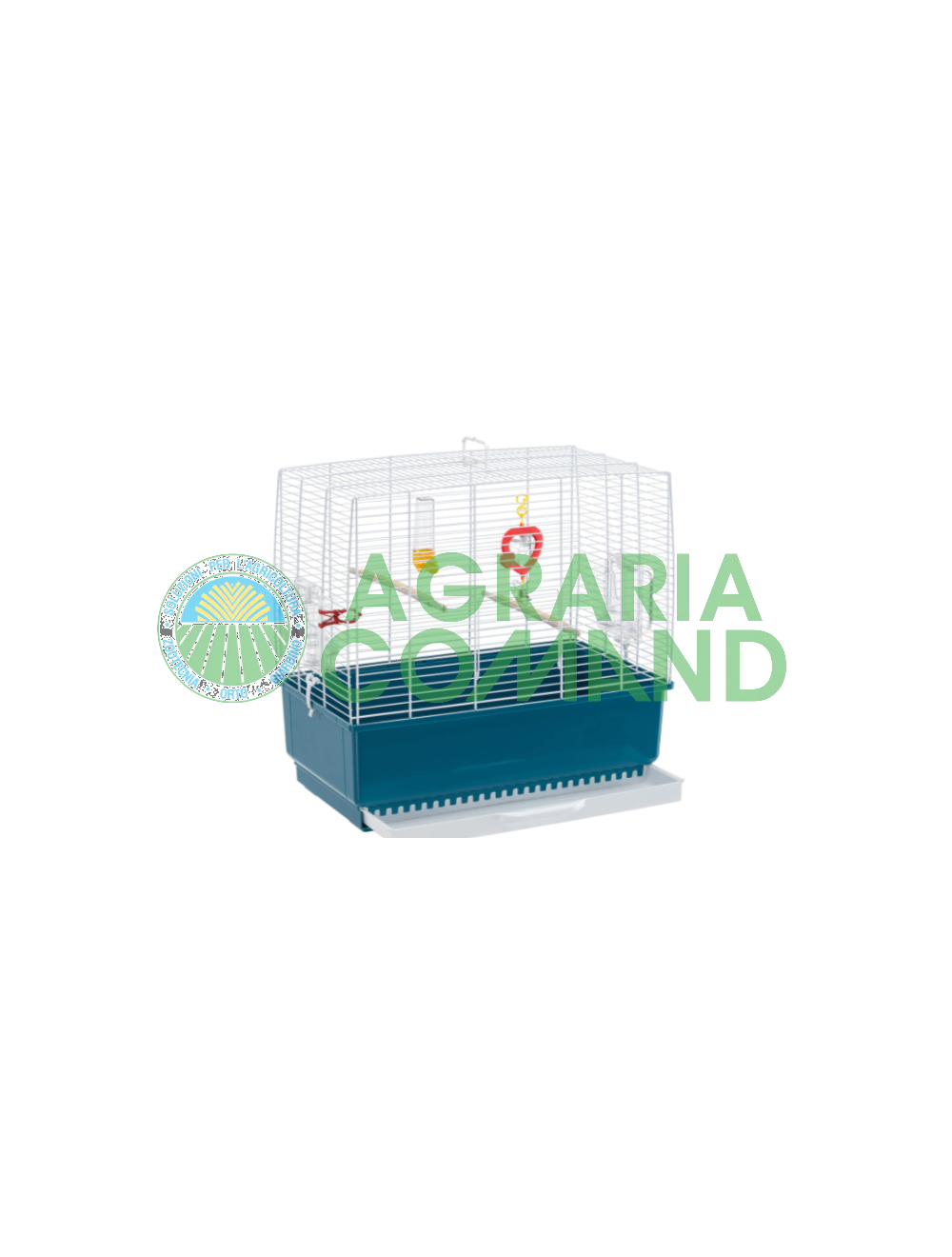 Cage REKORD 3 Blanc 49x30x48.5 cm