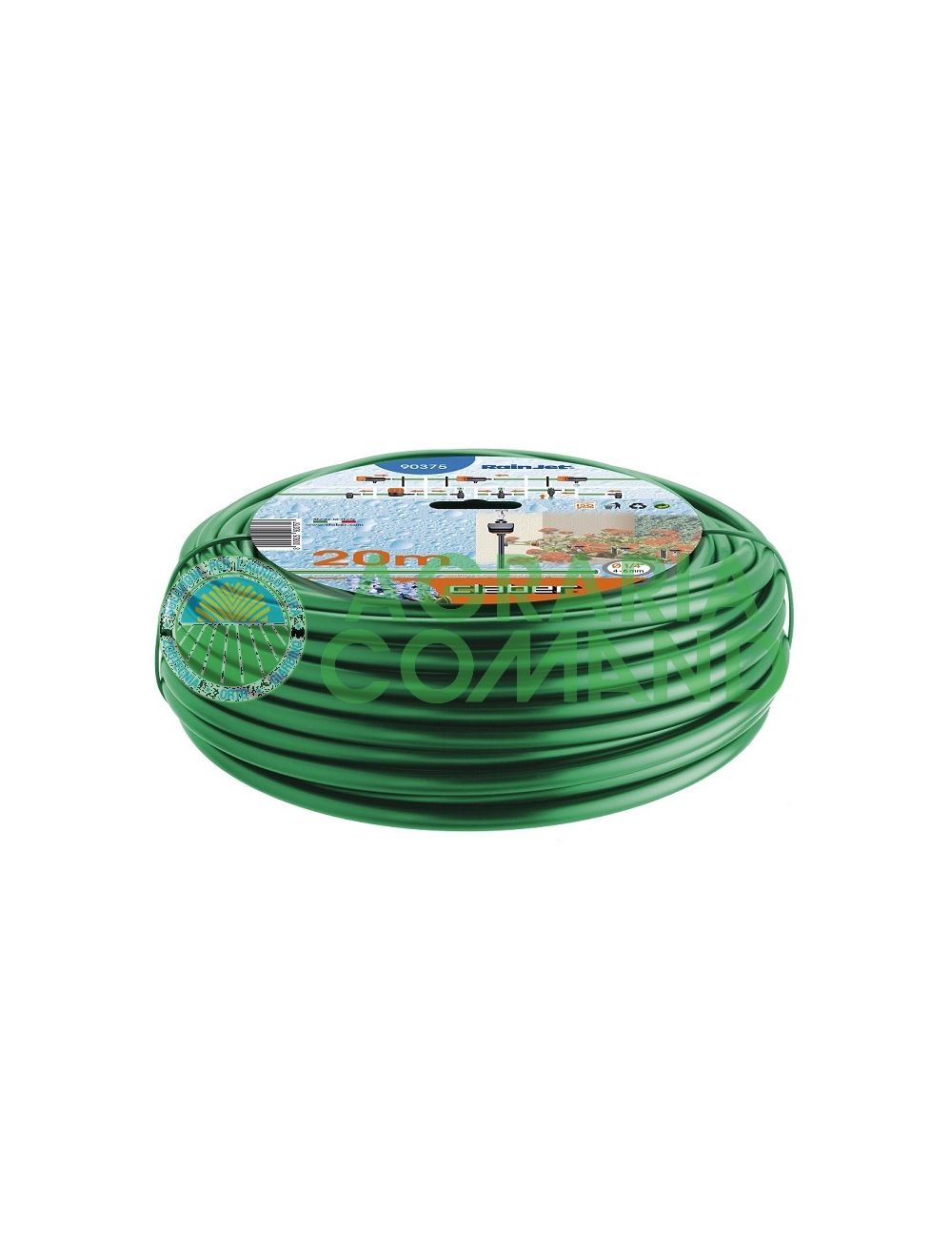 Tube capillaire Claber vert 20 mètres