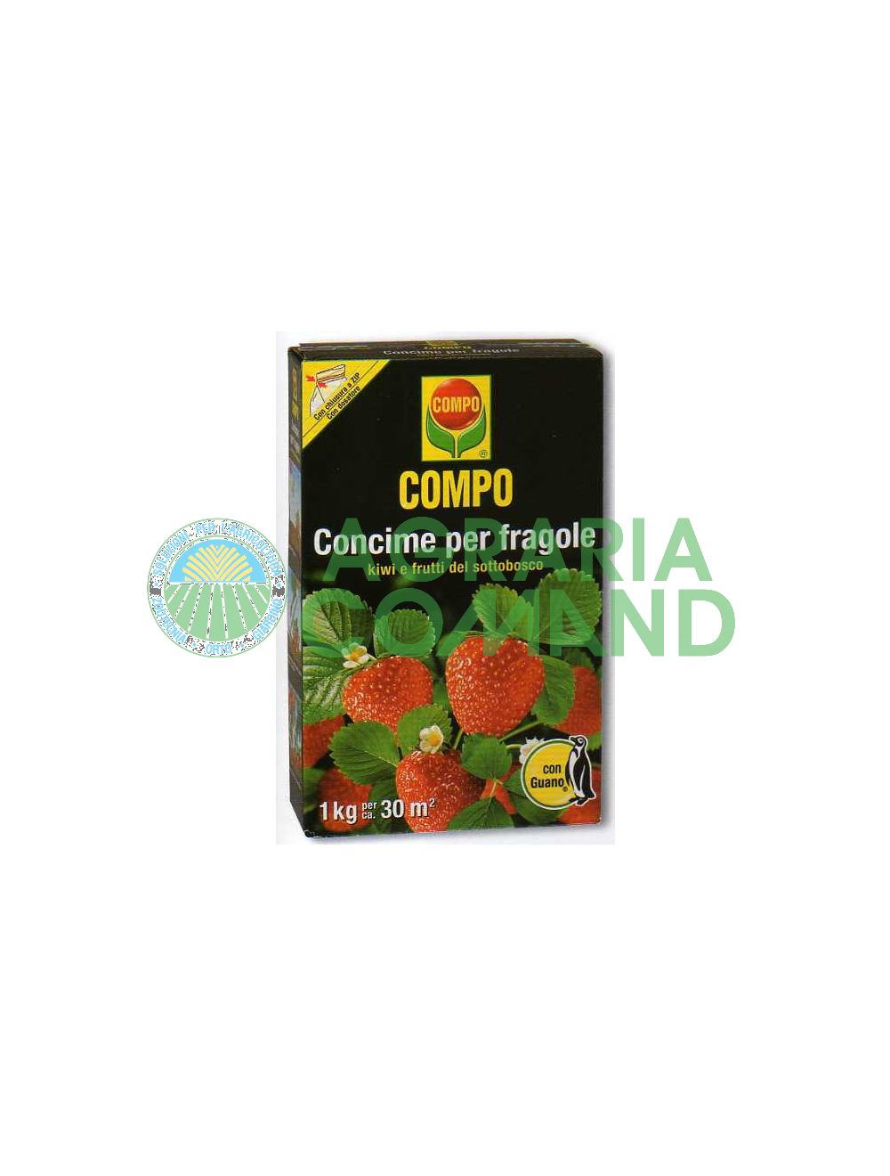 Engrais granulé Compo pour les fraises Engrais granulé Compo pour les fraises