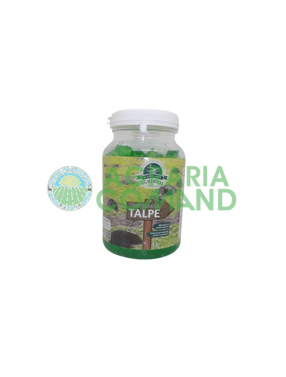 Gel répulsif contre les taupes