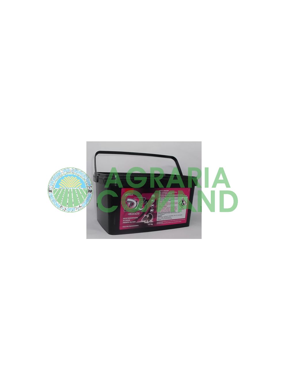Appât rodenticide Dt3 en grains