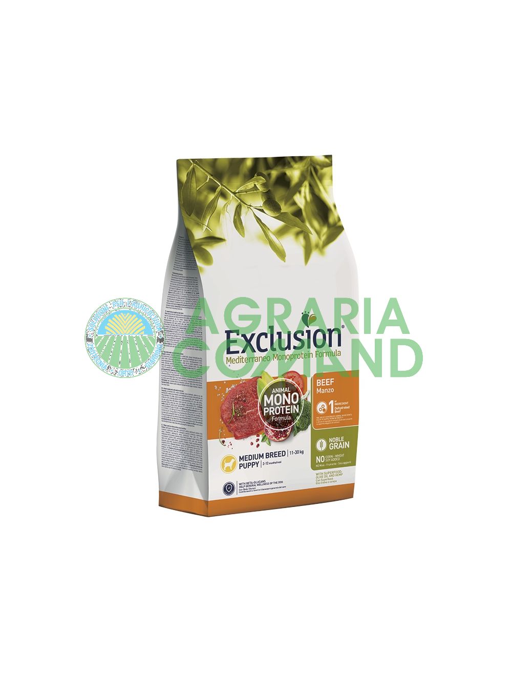 Exclusion Mediterraneo puppy beef medium