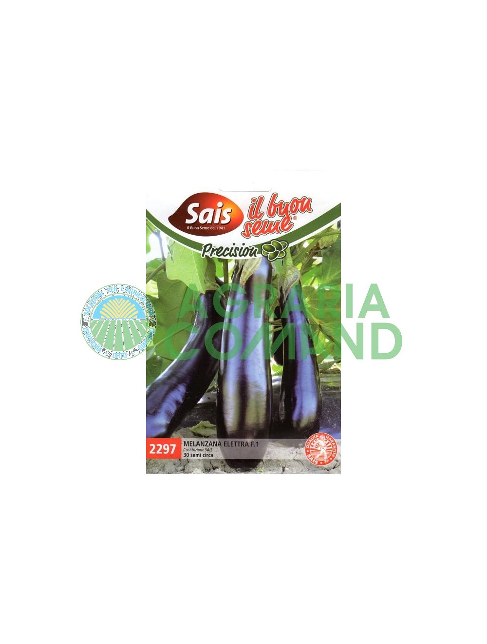 Electra long aubergine