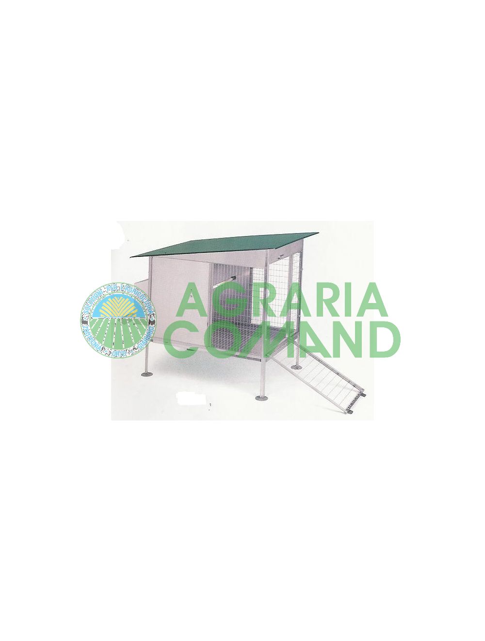 poulailler modulaire en métal