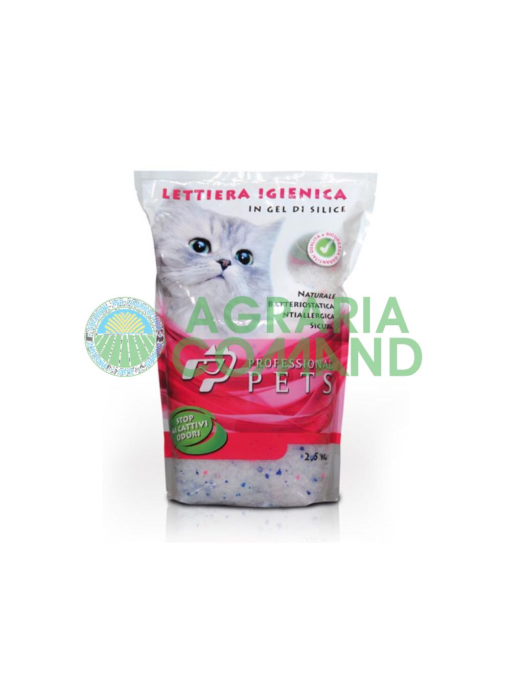 Litière hygiénique en silicone contre les odeurs, animaux de compagnie professionnels.
