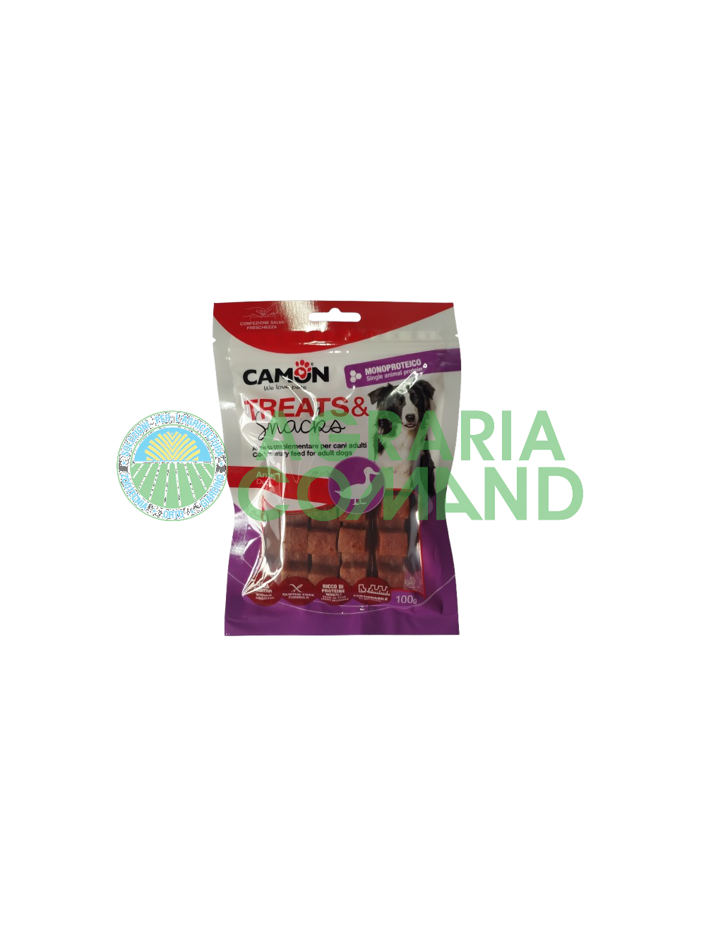 Camon Treats & Snacks Snacks au canard pour chiens