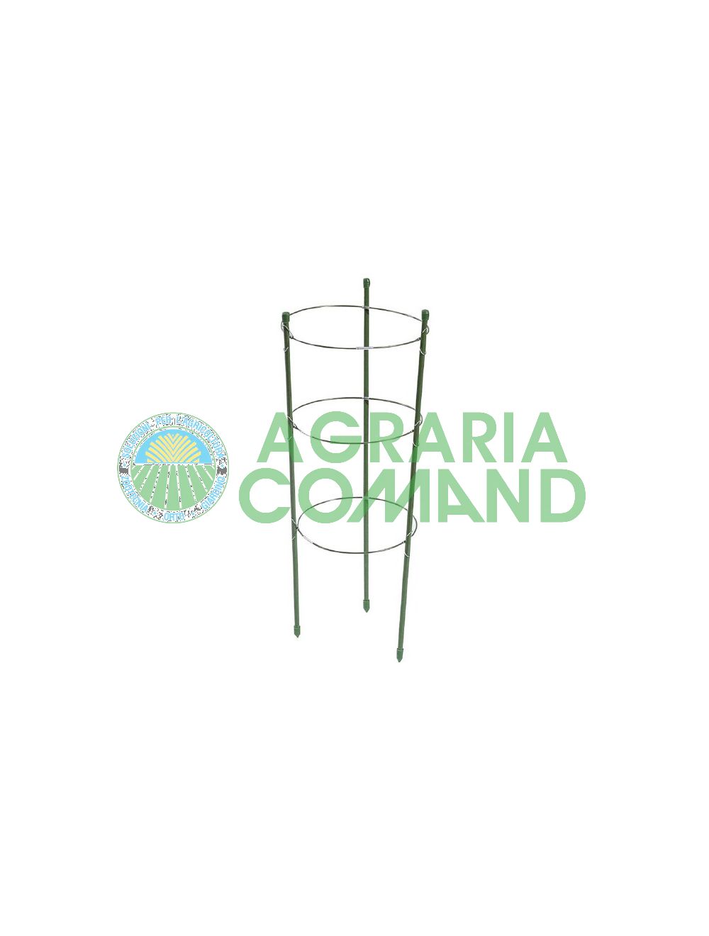 support avec arceaux pour les plantes