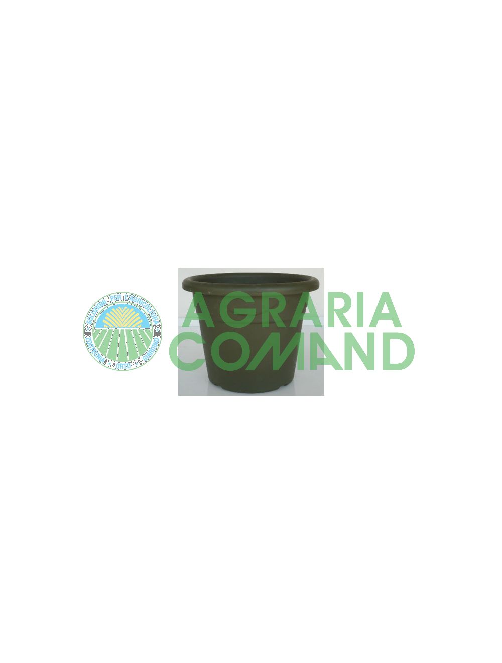 Vase en corinthe 20 cm vert
