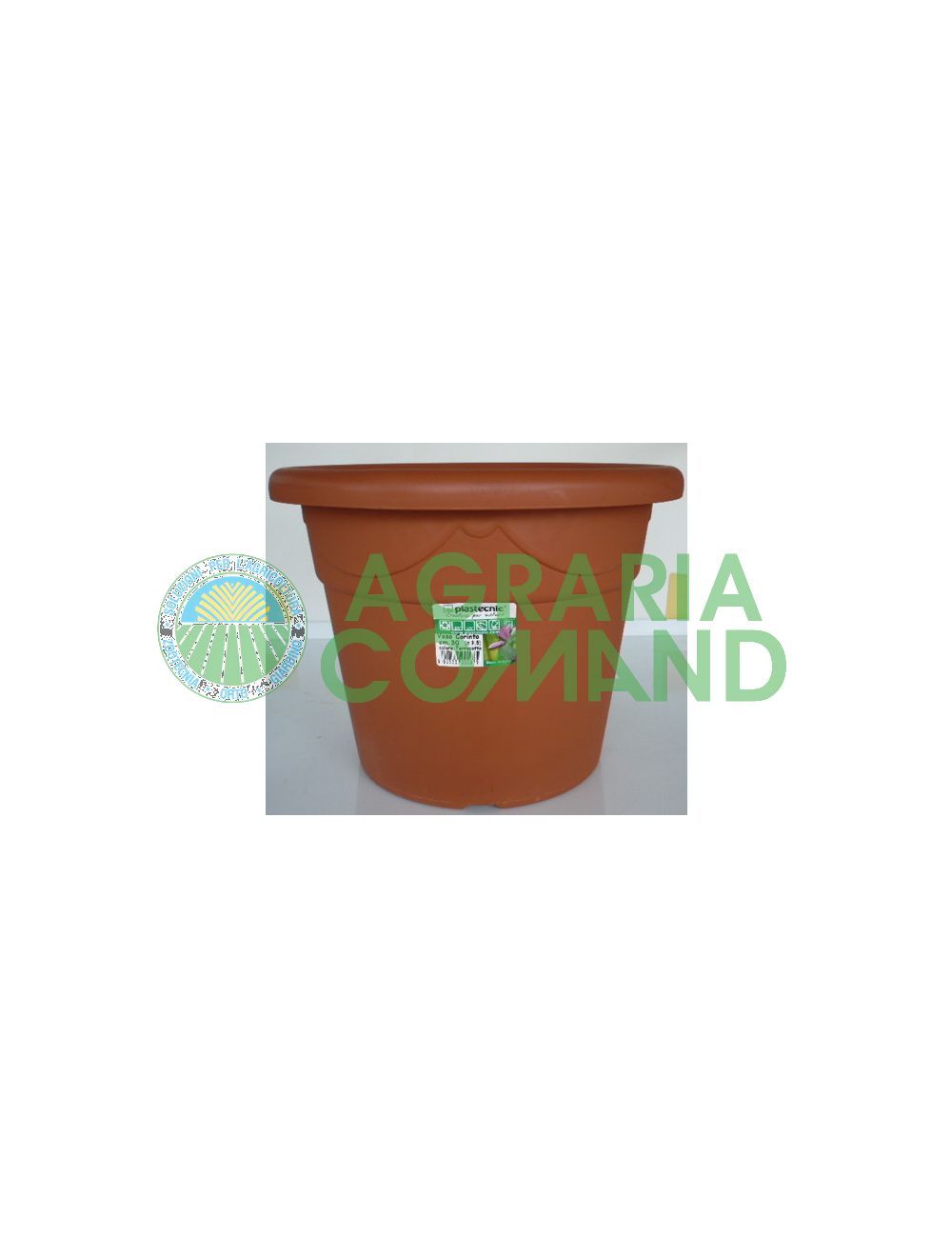 corintus vase en terre cuite 30 cm.