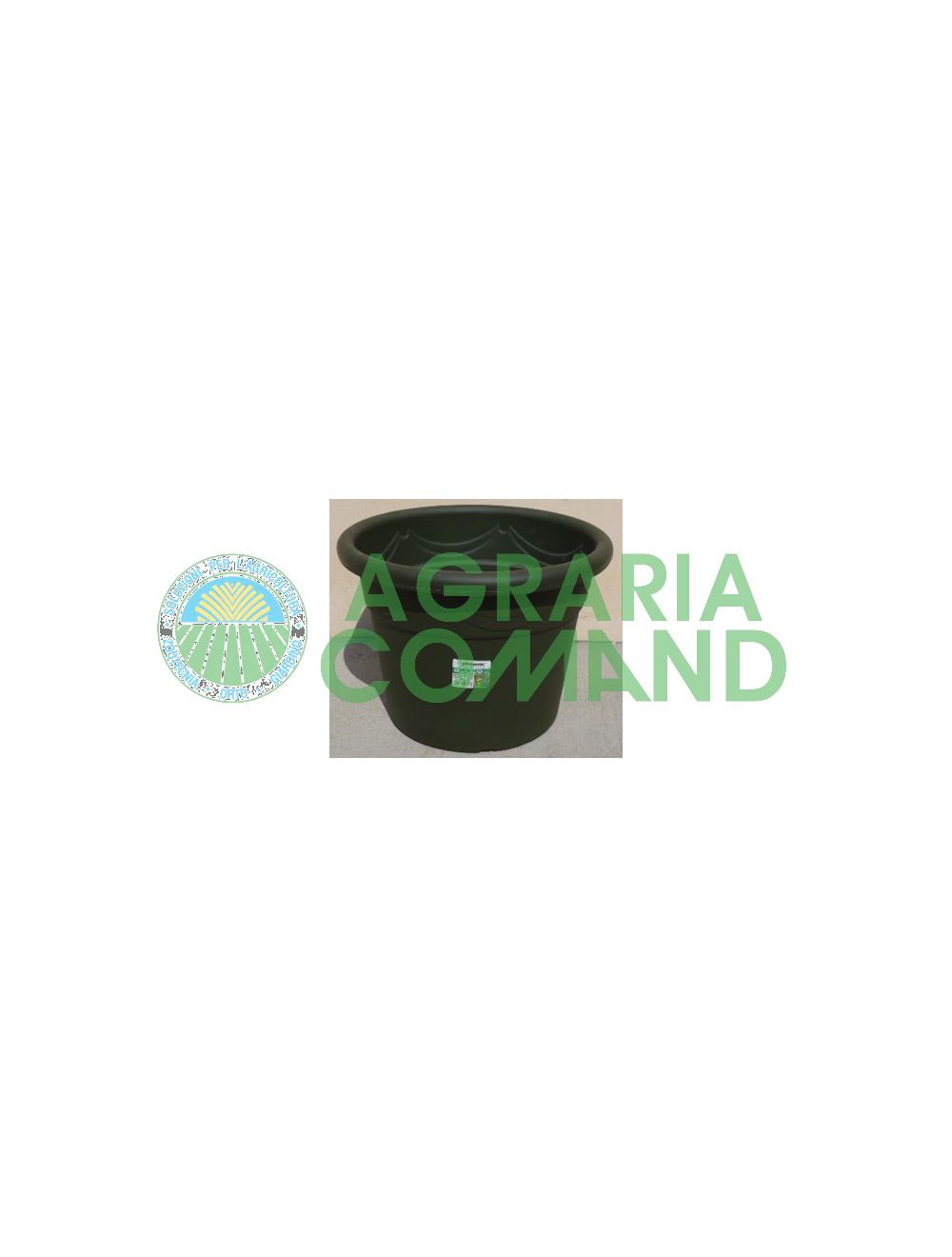 Vase Corinth 40 cm vert