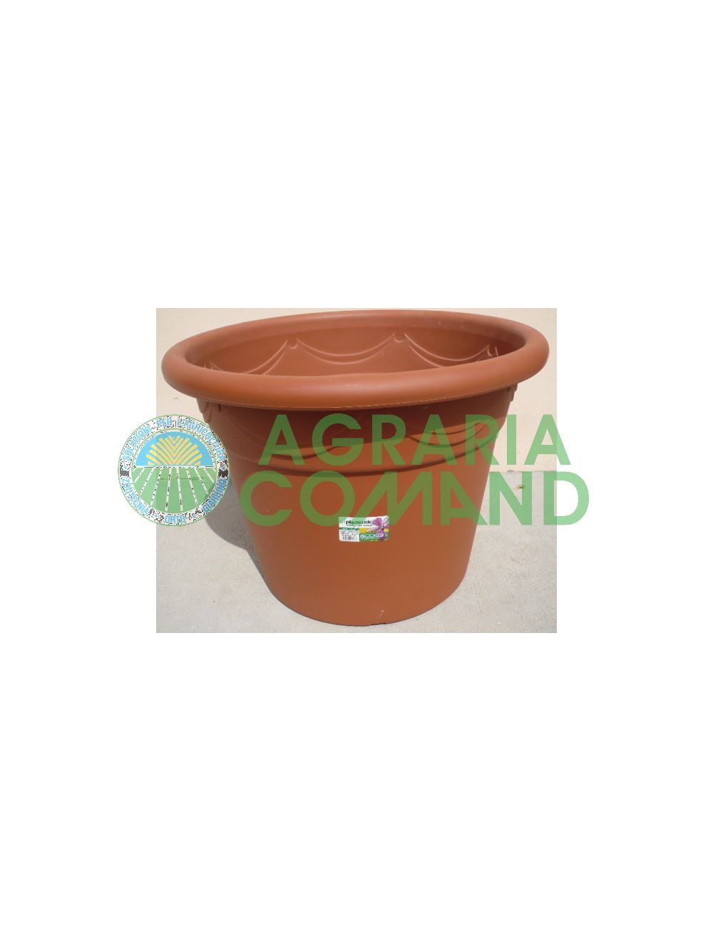 Vase Corinth 70 cm terre cuite