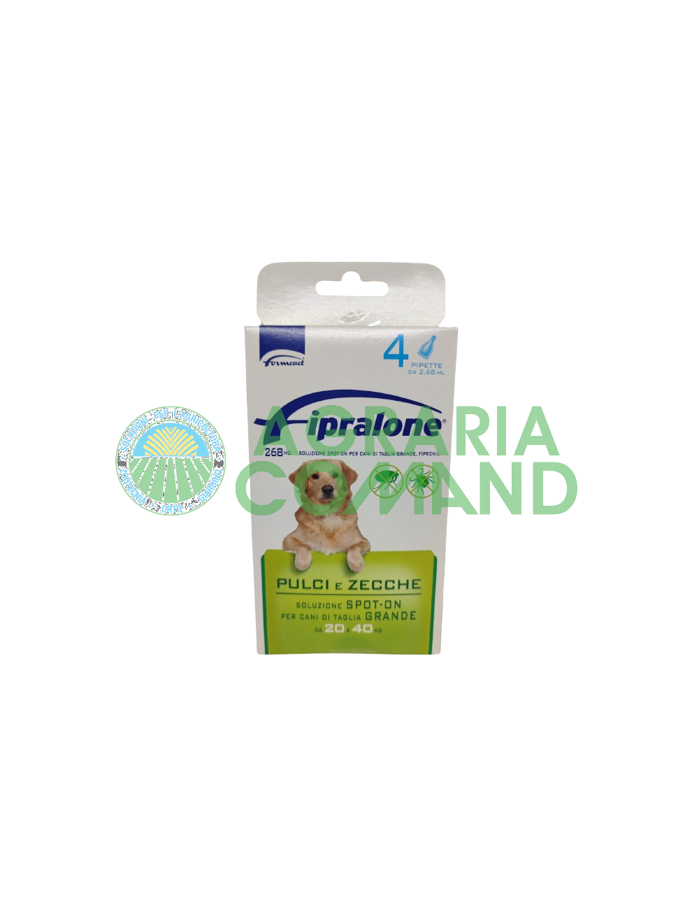 Fipralone 4 pipettes chien grand format
