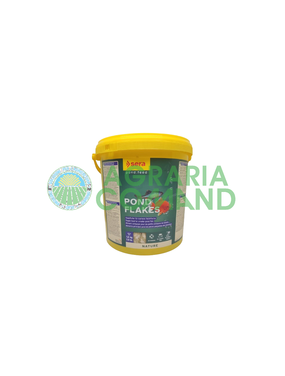 Sera pond flakes pour poissons d'étang 10 litres