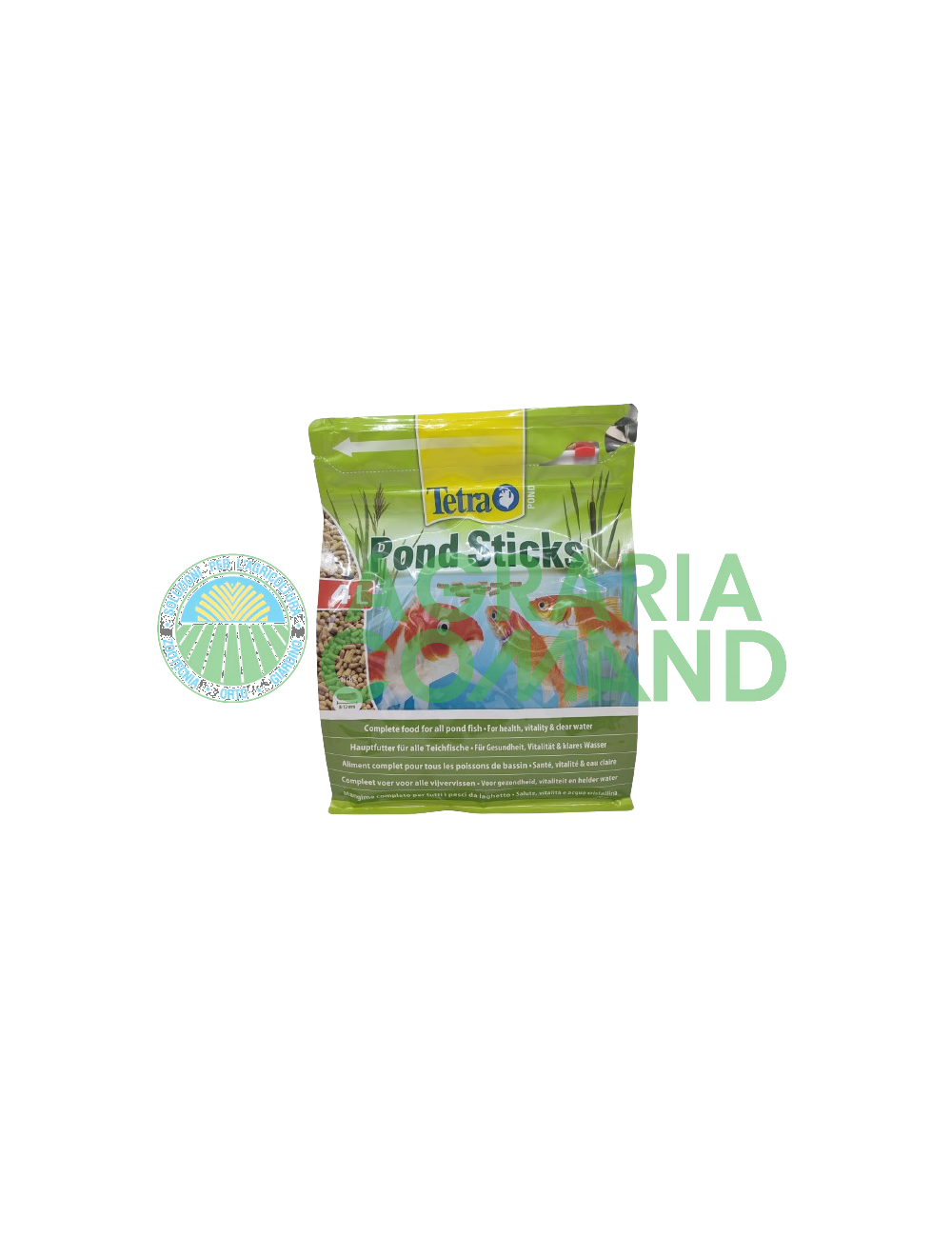 tetra pond sticks 4 litres koi et poissons d'étang