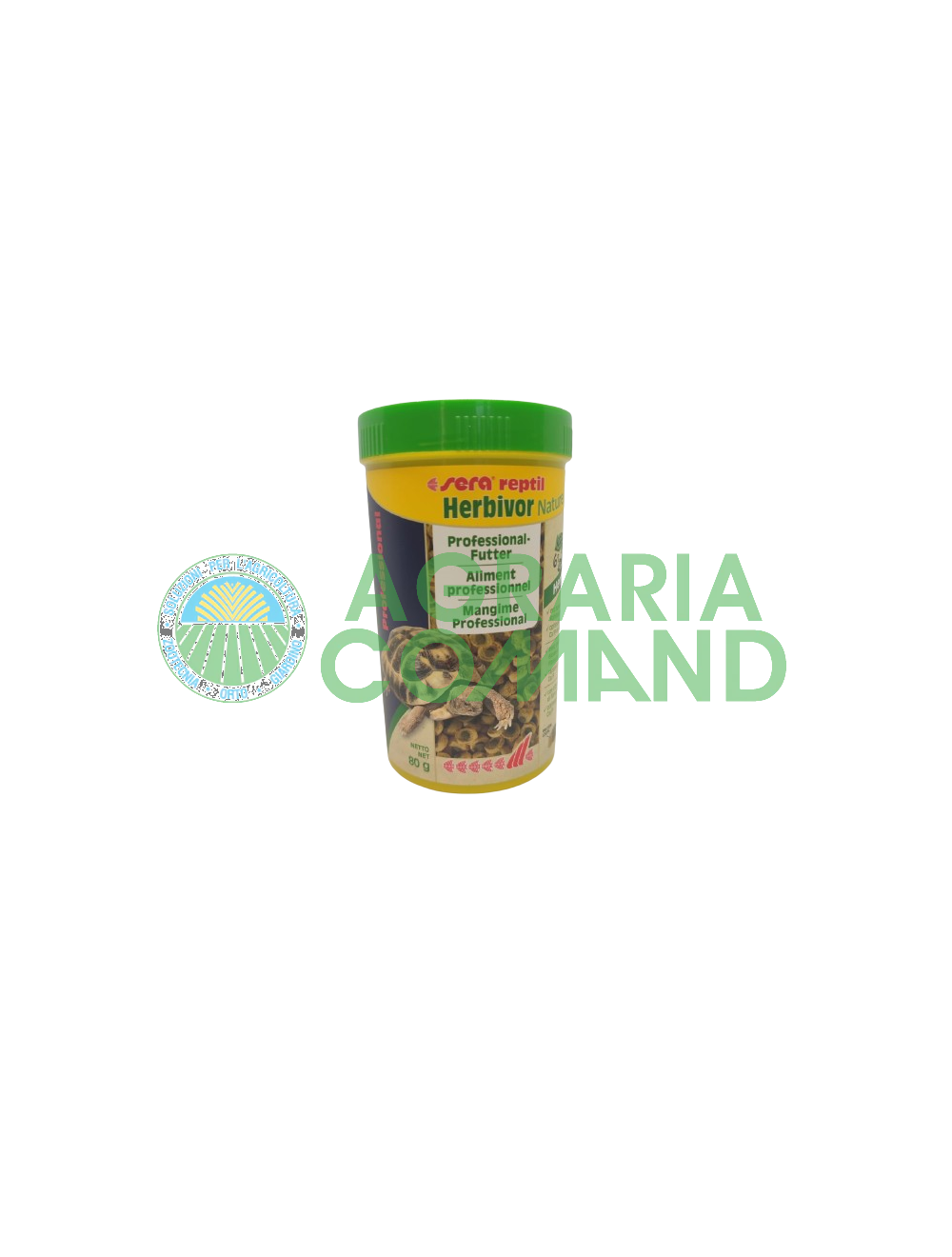 Sera Reptil nourriture herbivore pour tortues 80 g Sera Reptil nourriture herbivore pour tortues 80 g