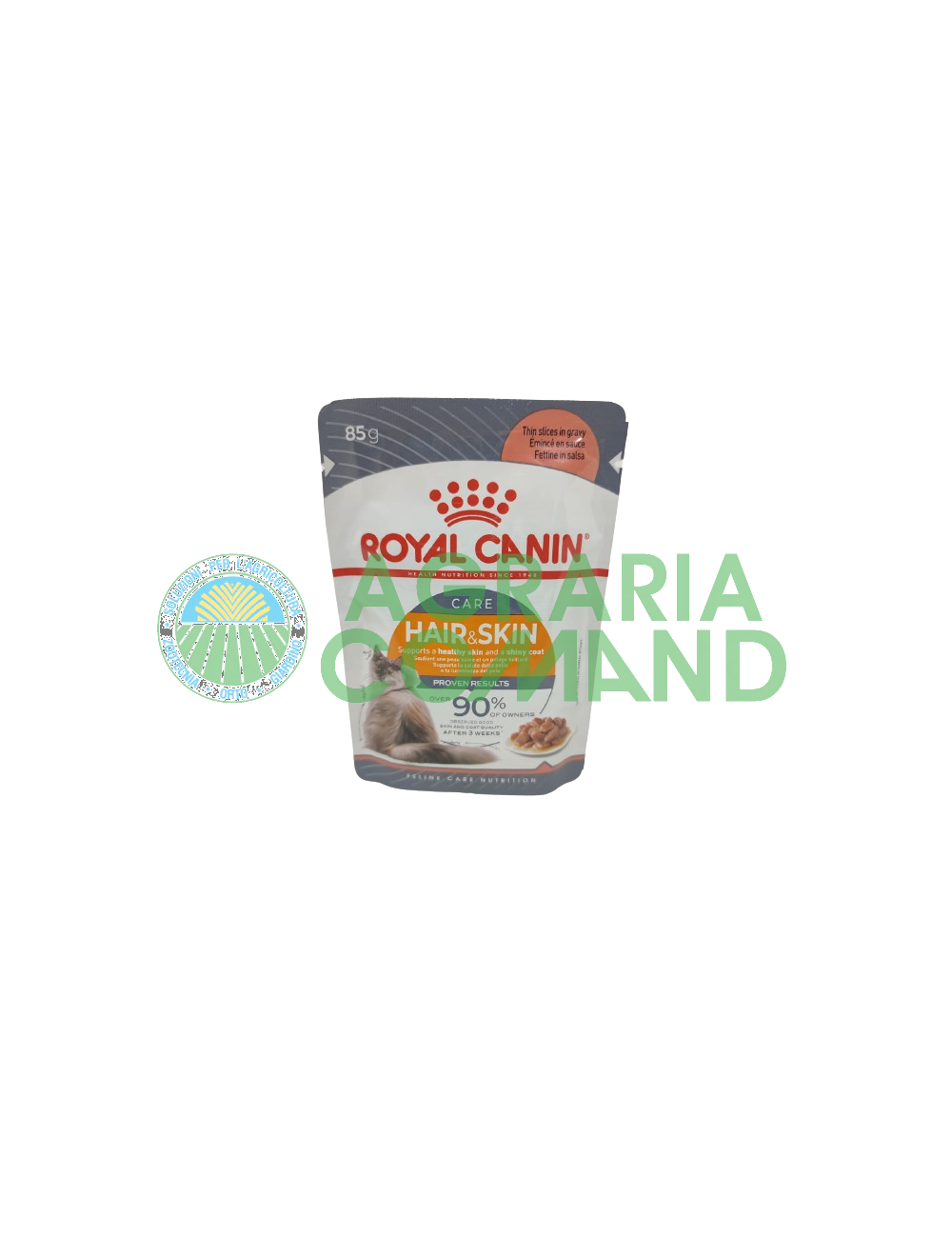 poils et peau royal canin cat