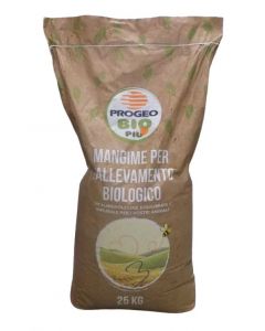 Bioforce Alimentation biologique pour poules Progeo 25 kg.