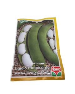 Haricot grimpant blanc Espagne