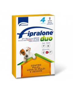 FIPRALONE DUO Formevet pour les petits chiens de 2 à 10 kg.