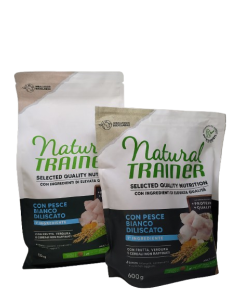 Pack Natural Trainer poisson blanc dilué