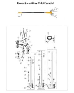 Esploso ricambi Volpi Essential