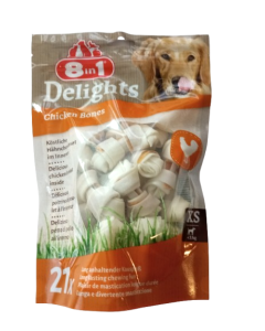 Snack pour chien 8 en 1 Delights (xs) pcs.21