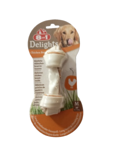 Snack pour chien 8in1 Delights Chicken Bone pcs.1