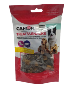 Camon Treats & Snacks Canard & Morue Snacks pour chien Pack