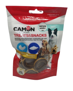Camon Treats & Snacks Poulet et Morue pour chiens