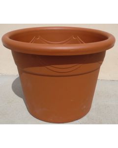 Vase Corinto 52 cm. terre cuite mate