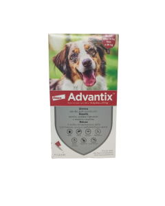 Advantix spot on fino 25 kg cane