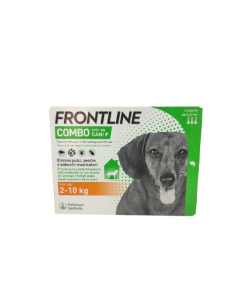 FRONTLINE COMBO DOG 2-10 KG 3 pipettes