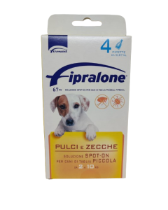 Fipralone Formevet 4 pipettes chien 2-10 kg
