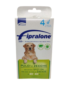 Fipralone 4 pipette cane taglia grande