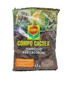 Terreau pour Cactacées L 2.5 Compo Cactea