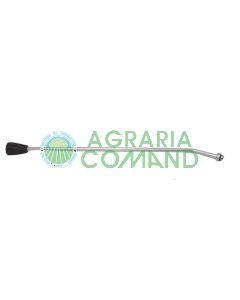 Canna alluminio curva 40 cm