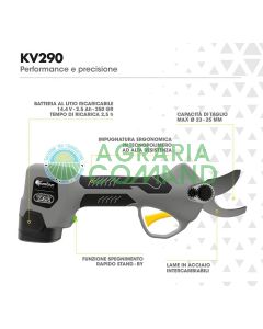 Forbice elettronica Volpi Kv 290