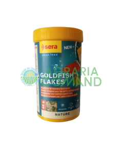 Paquet de 60 g d'aliments sera Goldfish Flakes.