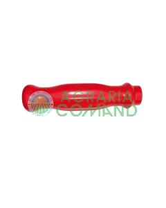 Bouton rouge pour le basculement de la bêche
