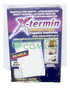 Feuilles adhésives pour piège X-Termin 4 pcs.