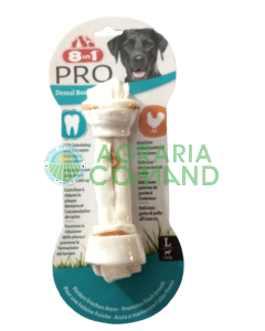 Paquet de 8in1 Pro Dental Bones snacks pour chiens (large) pcs. 1