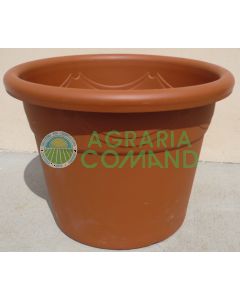 Vase Corinto 52 cm. terre cuite mate