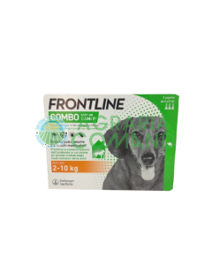 FRONTLINE COMBO DOG 2-10 KG 3 pipettes