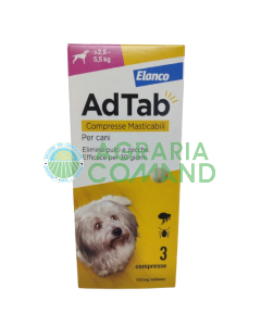 adtab 2.5-5.5 pastiglie masticabili