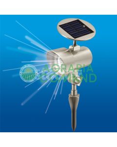 INOX SPOTLIGHT LAMPE SOLAIRE